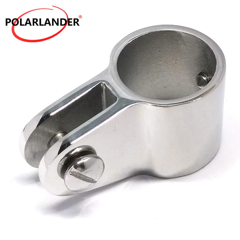316 Marine SS Bimini Top Jaw Slide Boat Hardware For 7/8 Inch 22.2mm Round Tube Fitting Polished