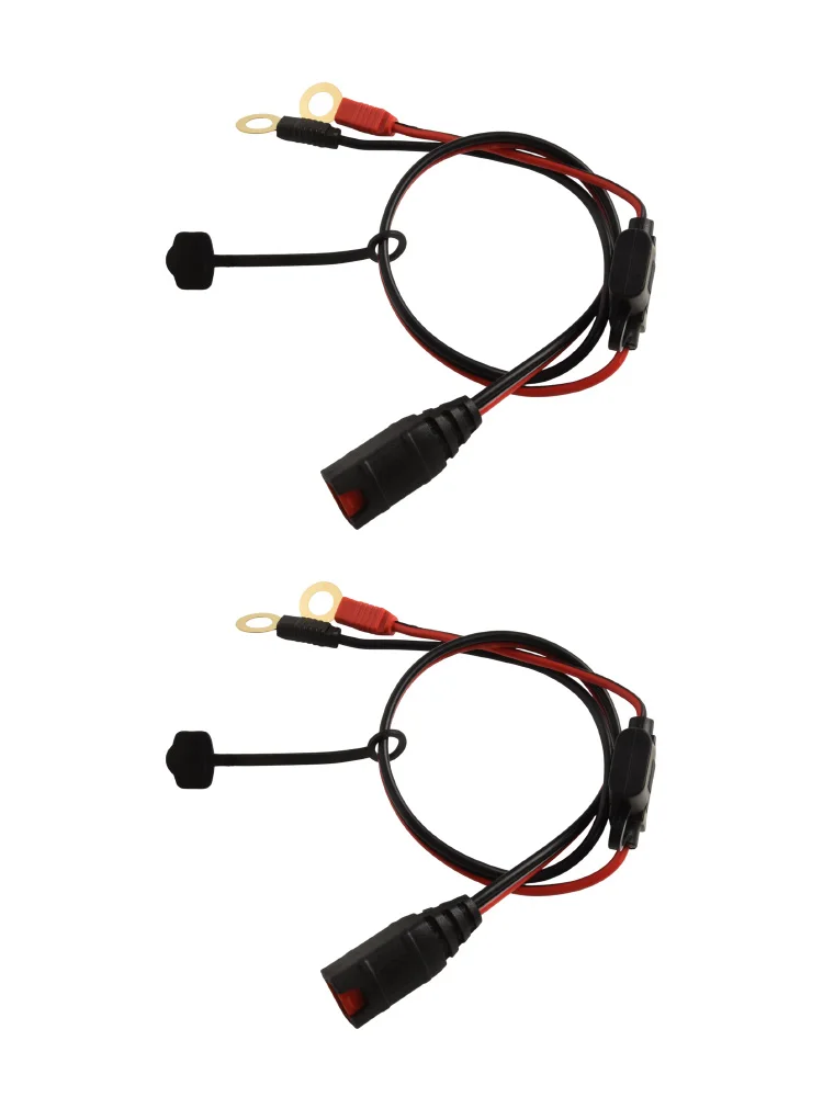 Battery Connector Wires Harness 0 53M Cable Length with for m6 and for m10 Hole Sizes for GC008 GC002 and Series Compatibility