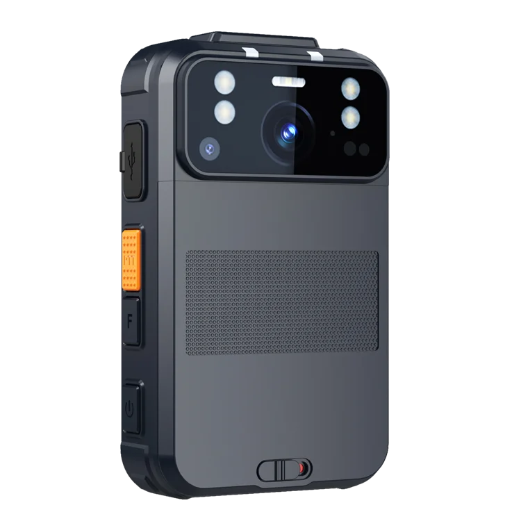 Smart Body Camera 5G with WiFi AI Facial Matching Cloud Backup Dual Mics Noise Reduction Night Vision CMOS Sensor for Security