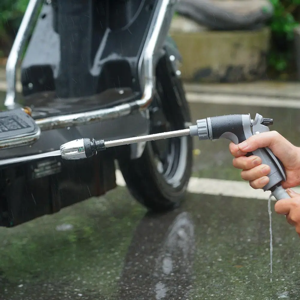 Car Wash High Pressure Water Gun Extendable Hose Compatible For Auto Home Garden Washer Cleaning irrigation Tool Accessories ﻿