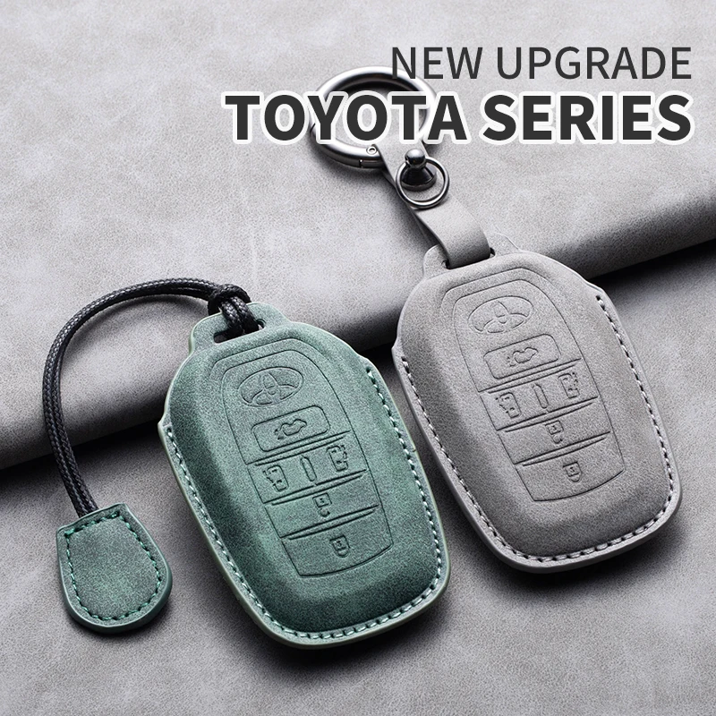 

Чехол для дистанционного ключа автомобиля для Toyota Hilux Innova Rav4 Fortuner Yaris 2021, чехол для Toyota CHR C-HR Camry Prius Prado 2016-2021