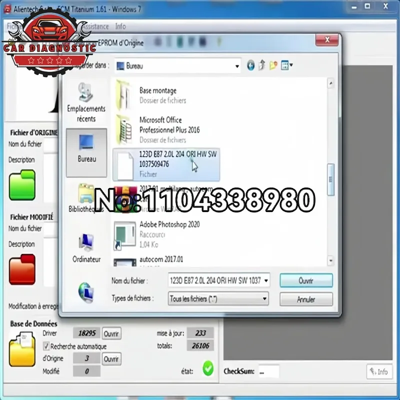 2026 hot selling newest  Ecm titanium 1.61 win10 Run a virtual machine  reading writing tuning Engine Control Unit ECU data