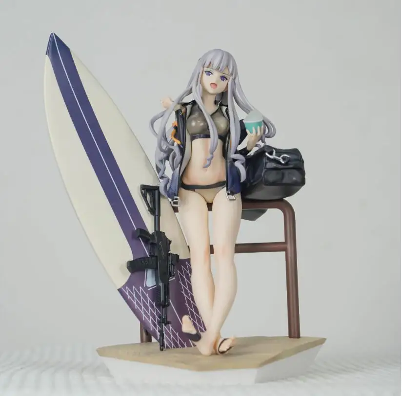 No box 22cm 2024 In stock Japanese original anime figure AK-12 swimsuit action figure collectible model toys for boys