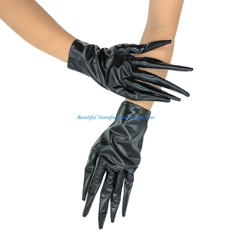 

E56A Scary Witch Claw Gloves Masquerades Party Gloves Stage Props Gloves Accessories