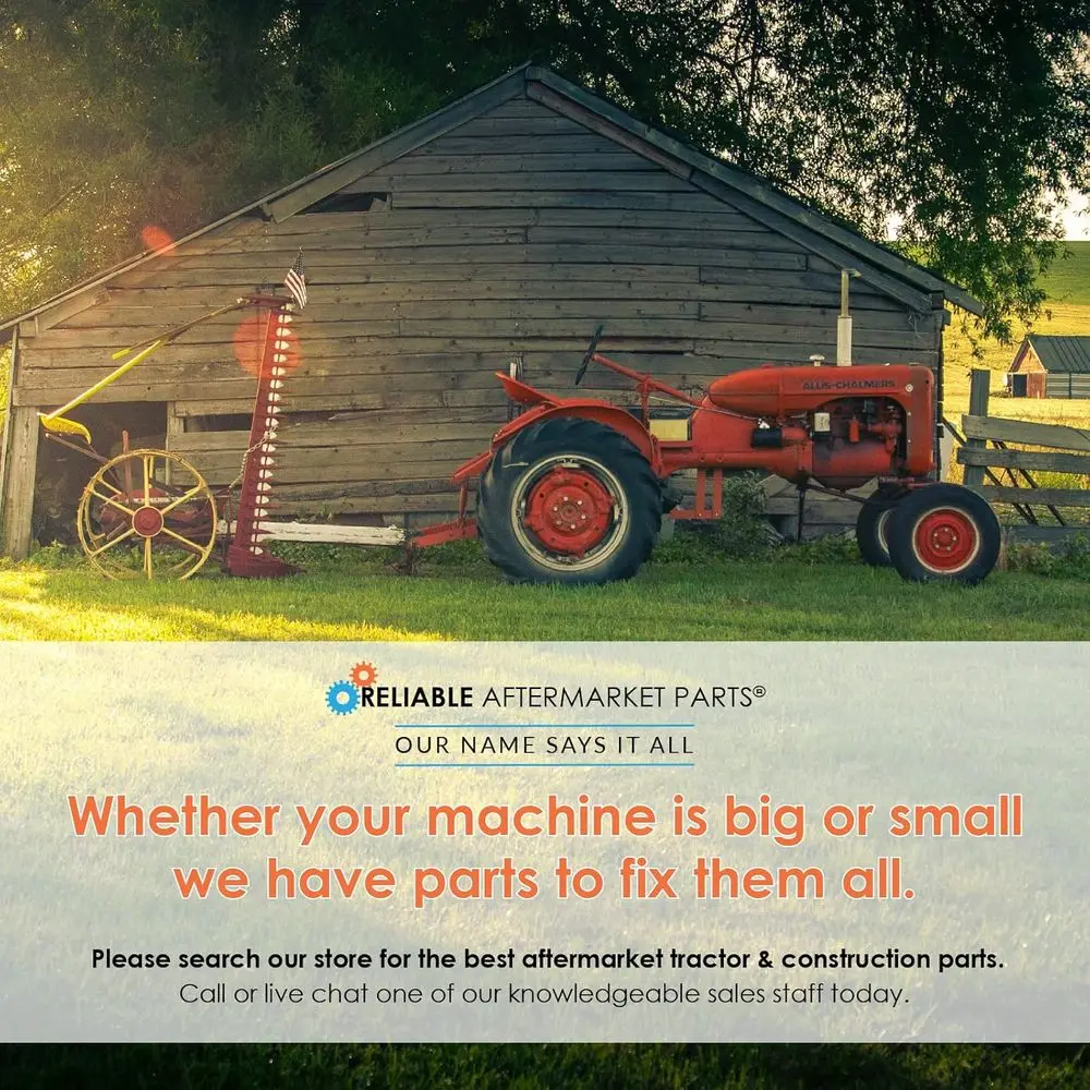 Universal Yellow Water-Resistant Canopy for ROPS, Fits Most Models - RFC100Y by RAParts