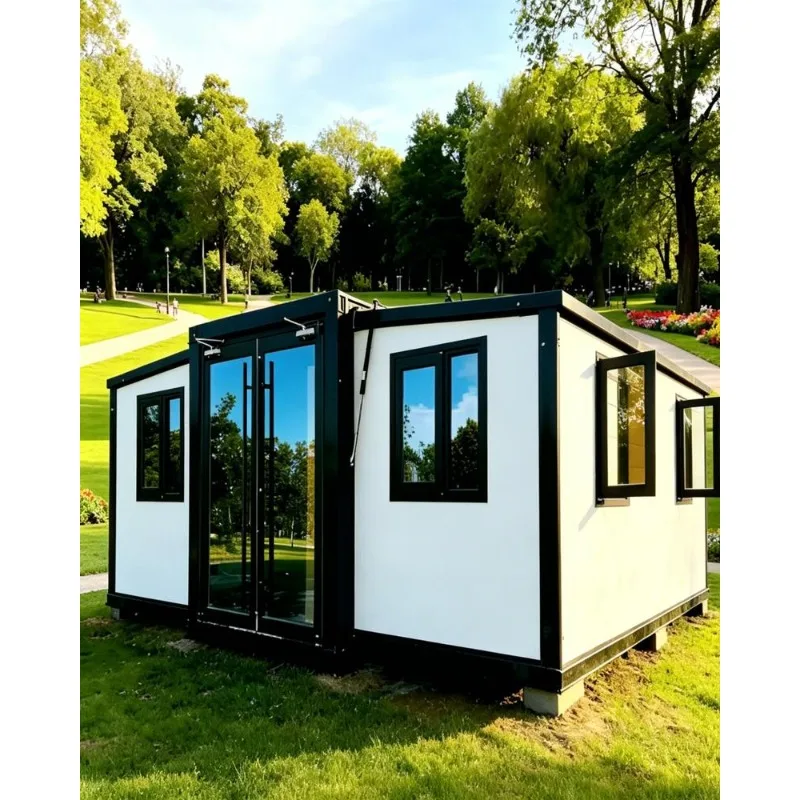 Eco Friendly 40ft Flat Pack Container House Expandable Foldable Prefab Home Modular Mobile Tiny Cabin For Living Spaces