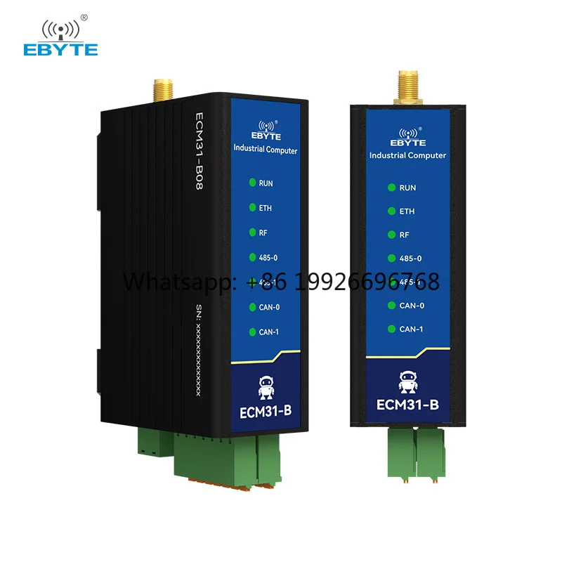 Ebyte ODM ECM31-B08 Allwinner T113-S Processor Industrial PC CAN Embedded 4G/WiFi Communication Network Port Edge Computing