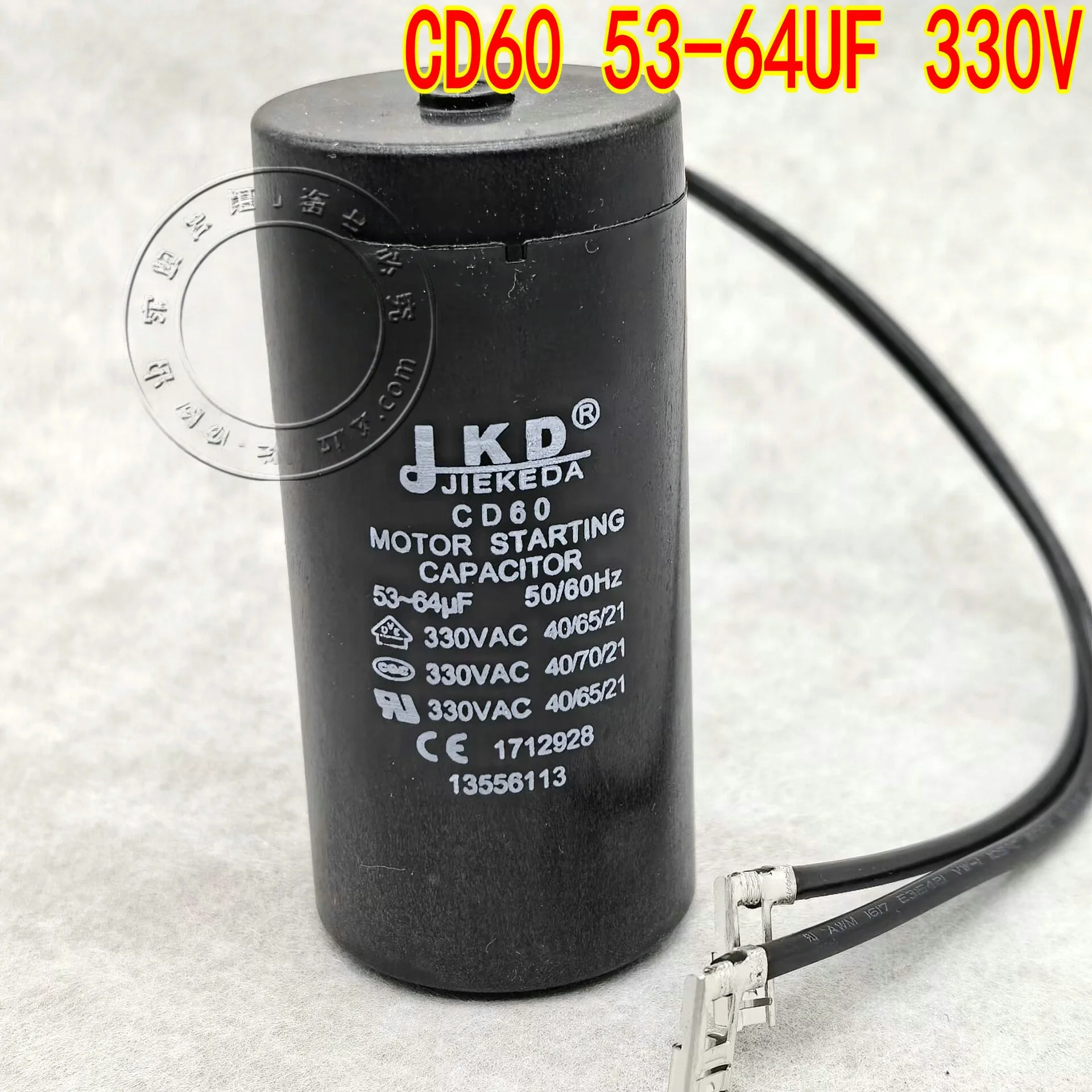 New original CBB60 61 500V 630V 1UF/1.2UF/2.2UF 630V 800V with screw welding machine starting capacitor 45*90MM