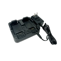 2M Battery Dual Charger for Nikon NIVO 2M/2C Series, Nivo C & M Battery for Trimble M3 DPL-322 Total Station Spectra Focus 6 & 8