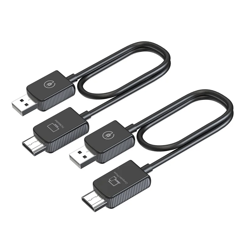 

FULL-Wireless Transmitter And Receiver With 2.4G/5G Dual-Frequency Transmission For PC/TV Box/Projector