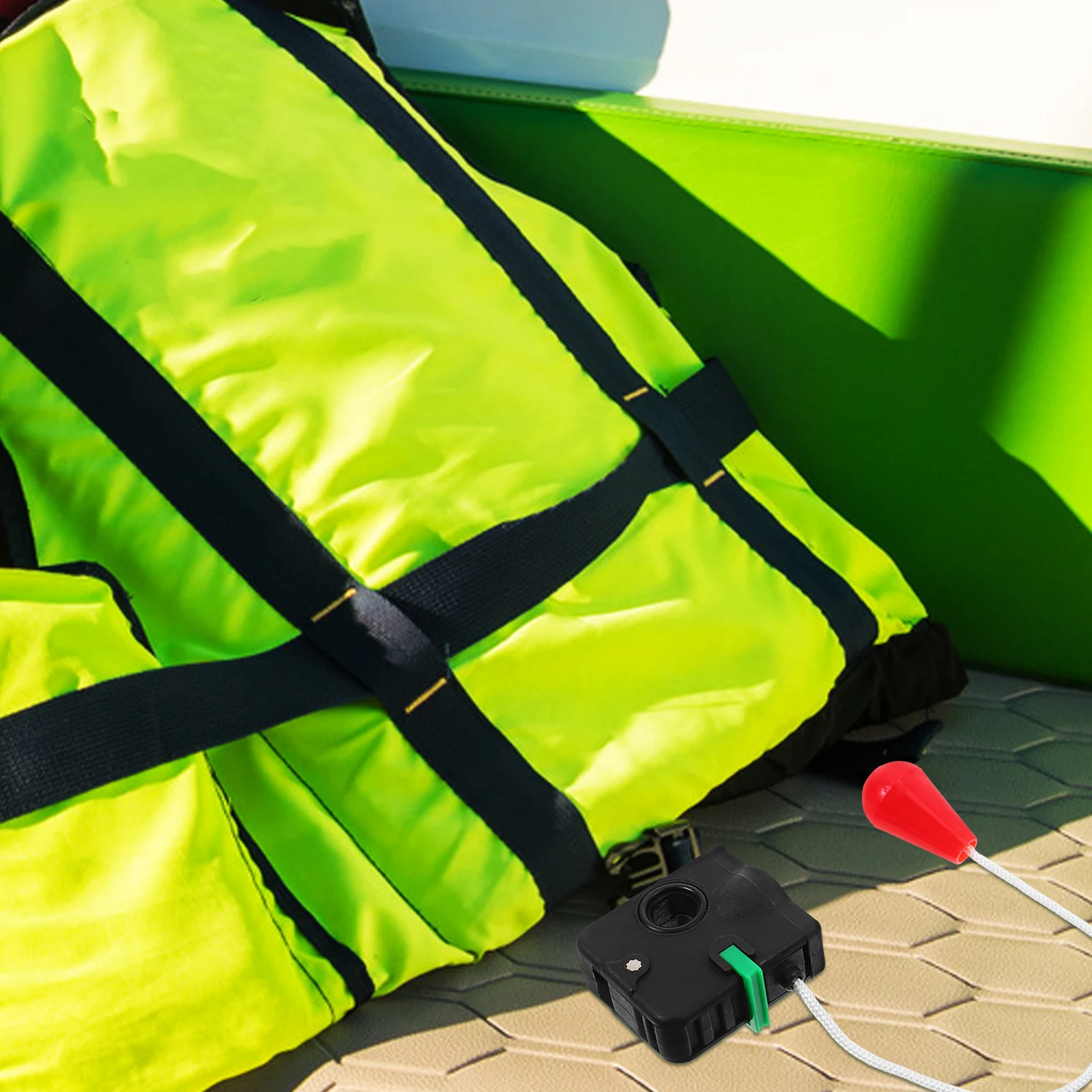 

Manual Device 33g CO2 Cylinder Inflatable Accessory Portable Outdoor Emergency Tool Lightweight for Vests