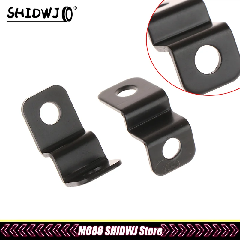 

2 шт. универсальные металлические указатели поворота для мотоцикла, кронштейн для указателей поворота, зажимы для крепления держателя лампы, кронштейн