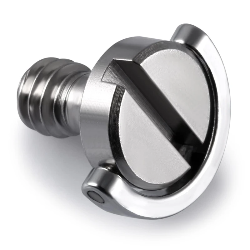 Small D Shaft D-ring 1/4 Inch Thread Camera Screw for Camera Rig Accessories