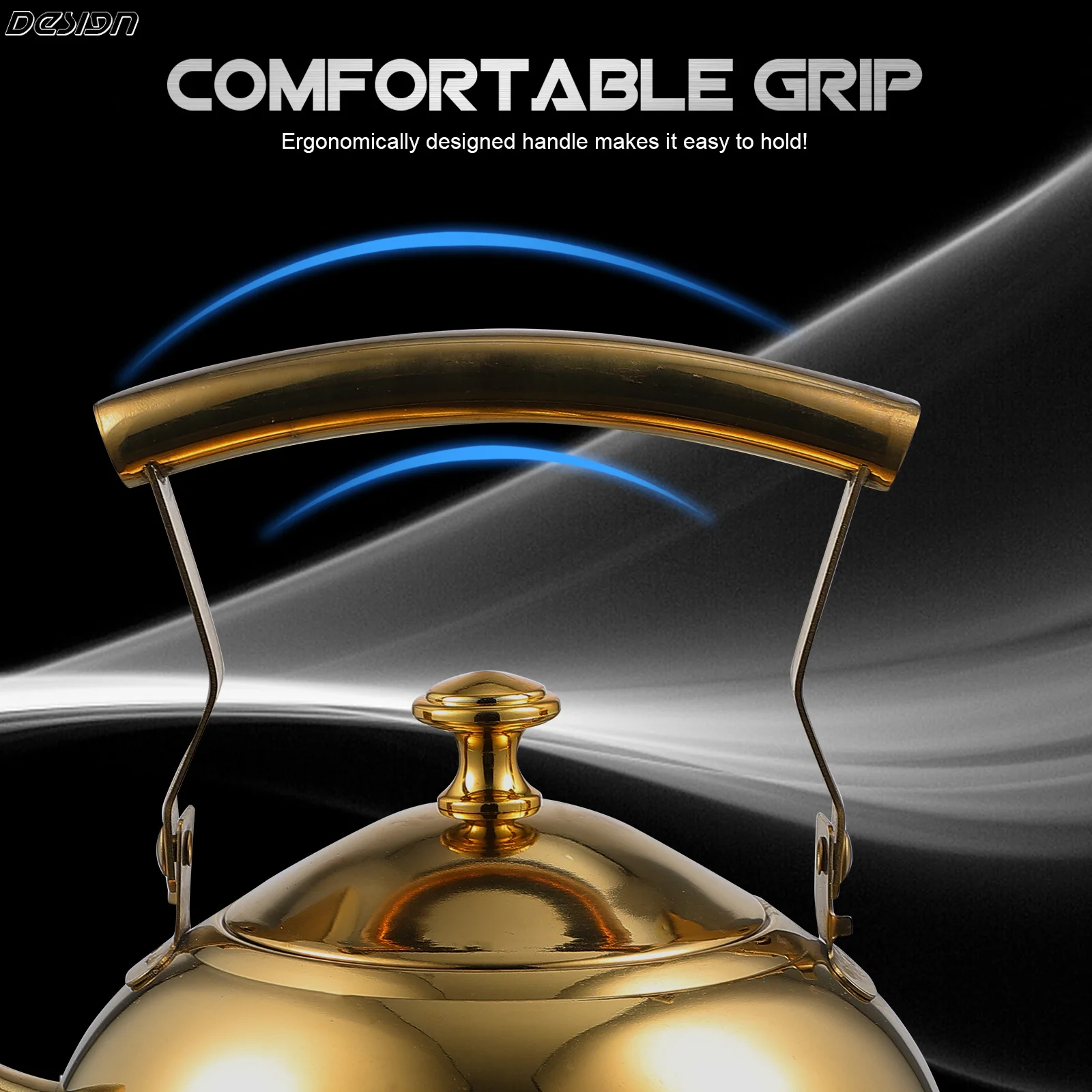 

1Pcs Stainless Steel Boiling Tea Kettle 1L Stove Top Teapot with Filter Cup for Home Restaurant Stainless Steel Tea Pot