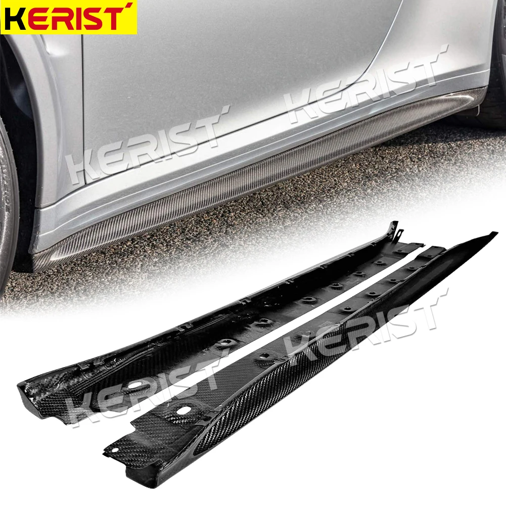 

Боковые юбки из углеродного волокна Canards Fins Splitters для Porsche 911 991 GT2 RS 2016