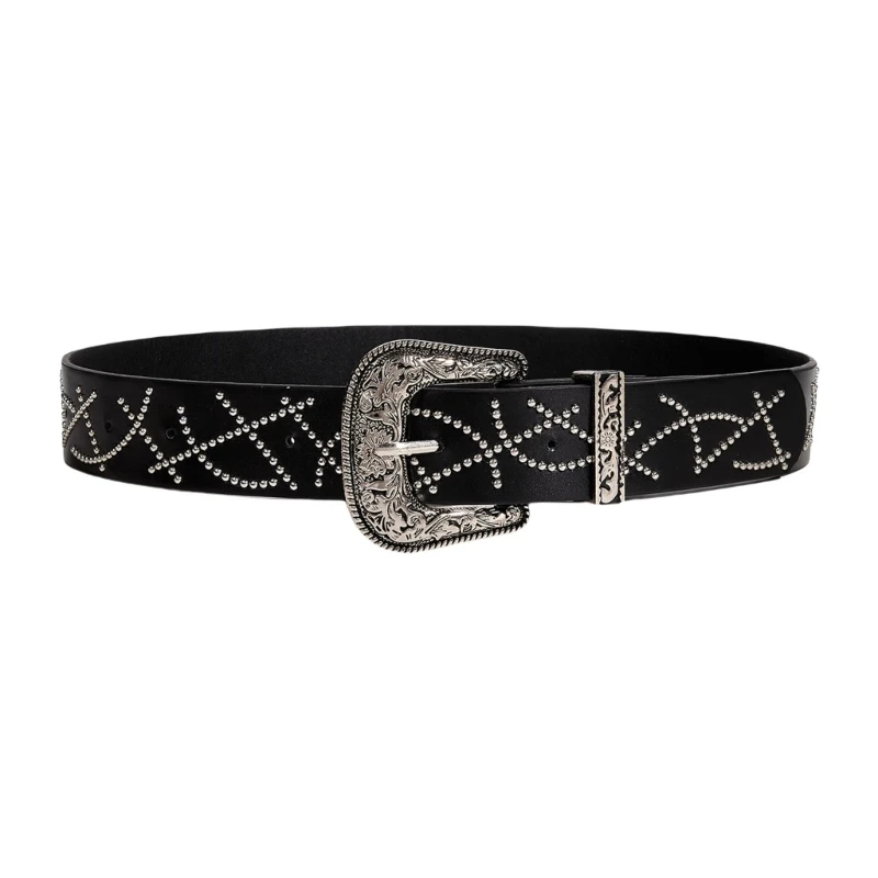 Reliëf Gesp Taille Riem Westerse Tailleband Broek Riem Vrouwen Tailleband DropShipping