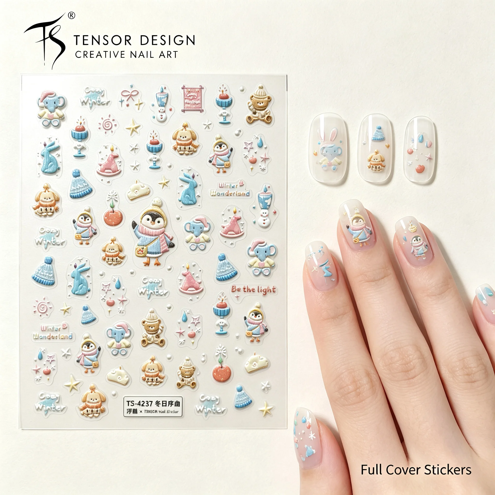Autocollants pour ongles TENSO - Nail Art Elegan avis et prix