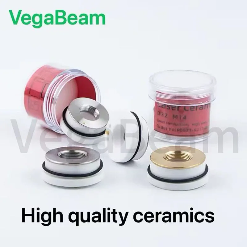 Raytools الألياف الليزر السيراميك الدائري Dia.28 Dia.32 Dia.19.5 ل Bodor/Hans/HSG أجزاء آلة القطع بليزر الألياف WSX/Precitec/BOCI