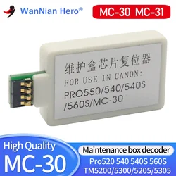 MC30 MC-30 MC31 MC-31 Maintenance Tank chip Decoder For Canon PRO 2000 4000 6000 TM5200 5300 5205 5305 pro540 560 520 chip reset