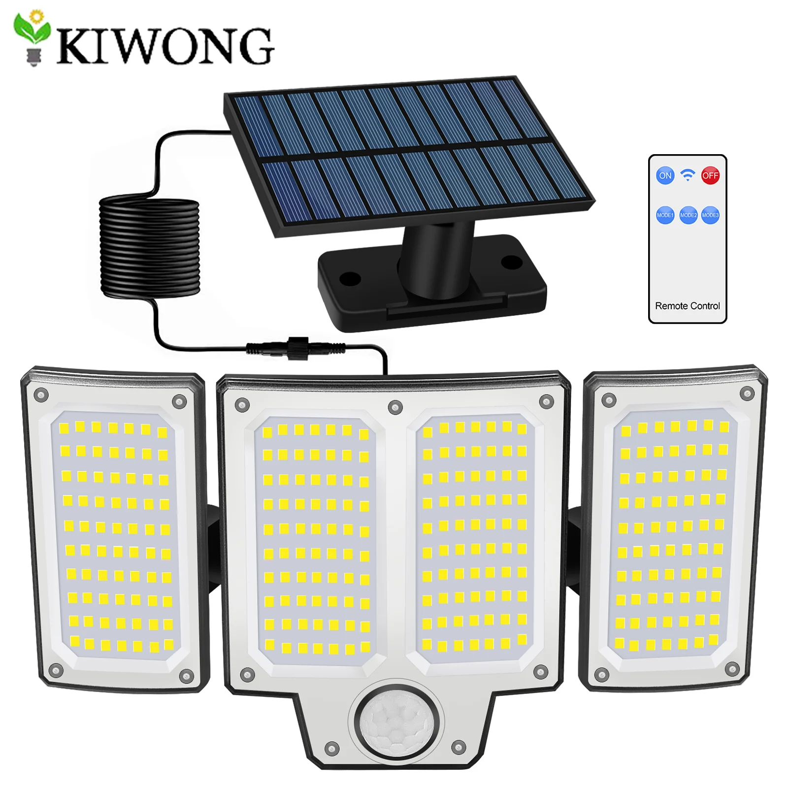 

Solar Powered Security Light Solar Lights IP65 Waterproof With Motion Sensor Wall Lamp Solar Garden Lights for Gardern Yard