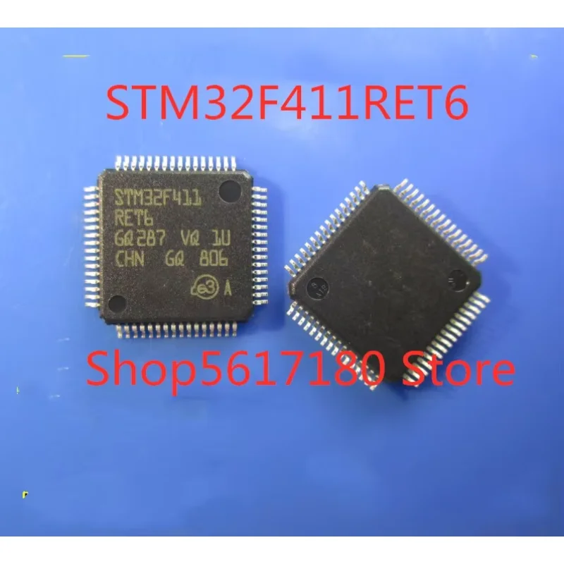 Free Shipping  10PCS/LOT   NEW Original   STM32F411RET6 STM32F411RE STM32F411 LQFP-64 IC