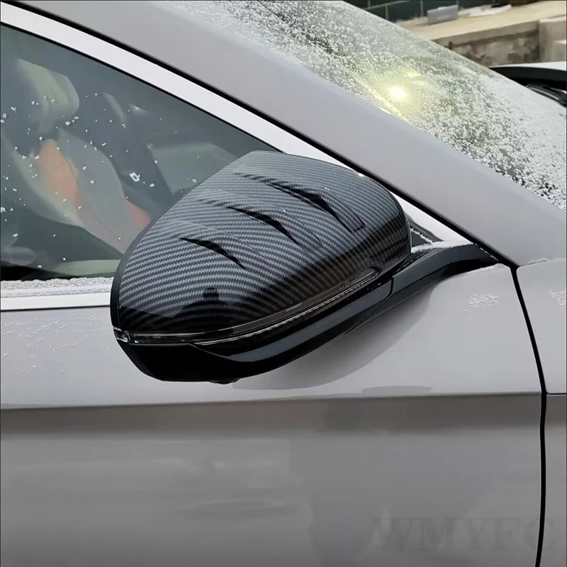 Car Rearview Mirror Cover for BYD Song Plus Champion Edition 2023 2024 Car Rain Brow Rainproof Trim Decorative Frame Exterior