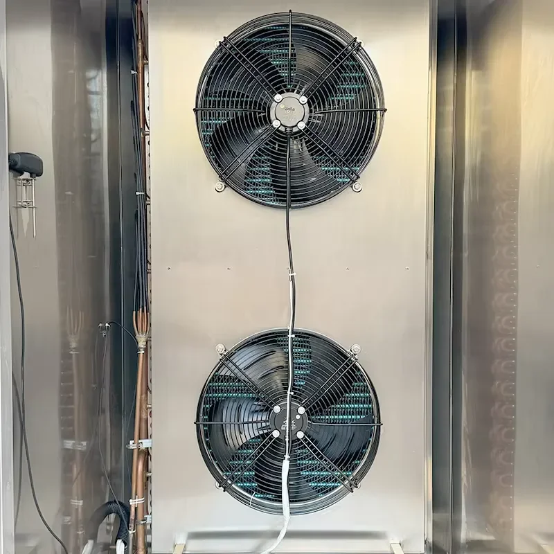 30 Layer Commercial Blast Freezer -45℃ Air Cooled Fast Machine with Copeland Compressor for Seafood