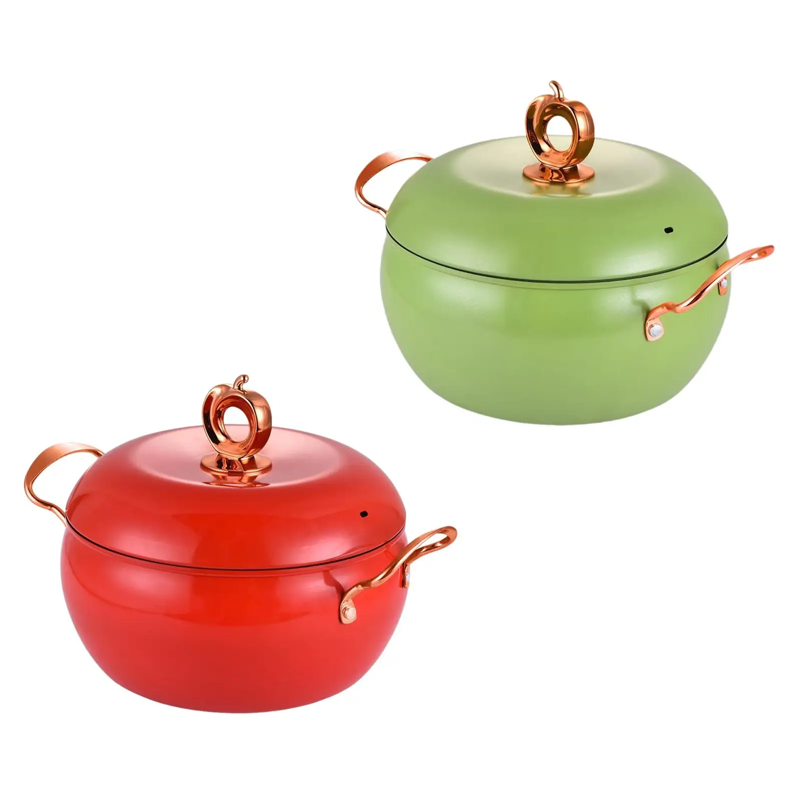 Non Stick Soup Pot Kitchen Appliances Iron Portable Home Accessories Reusable Unbreakable Cooking Simmering Pot Stockpot