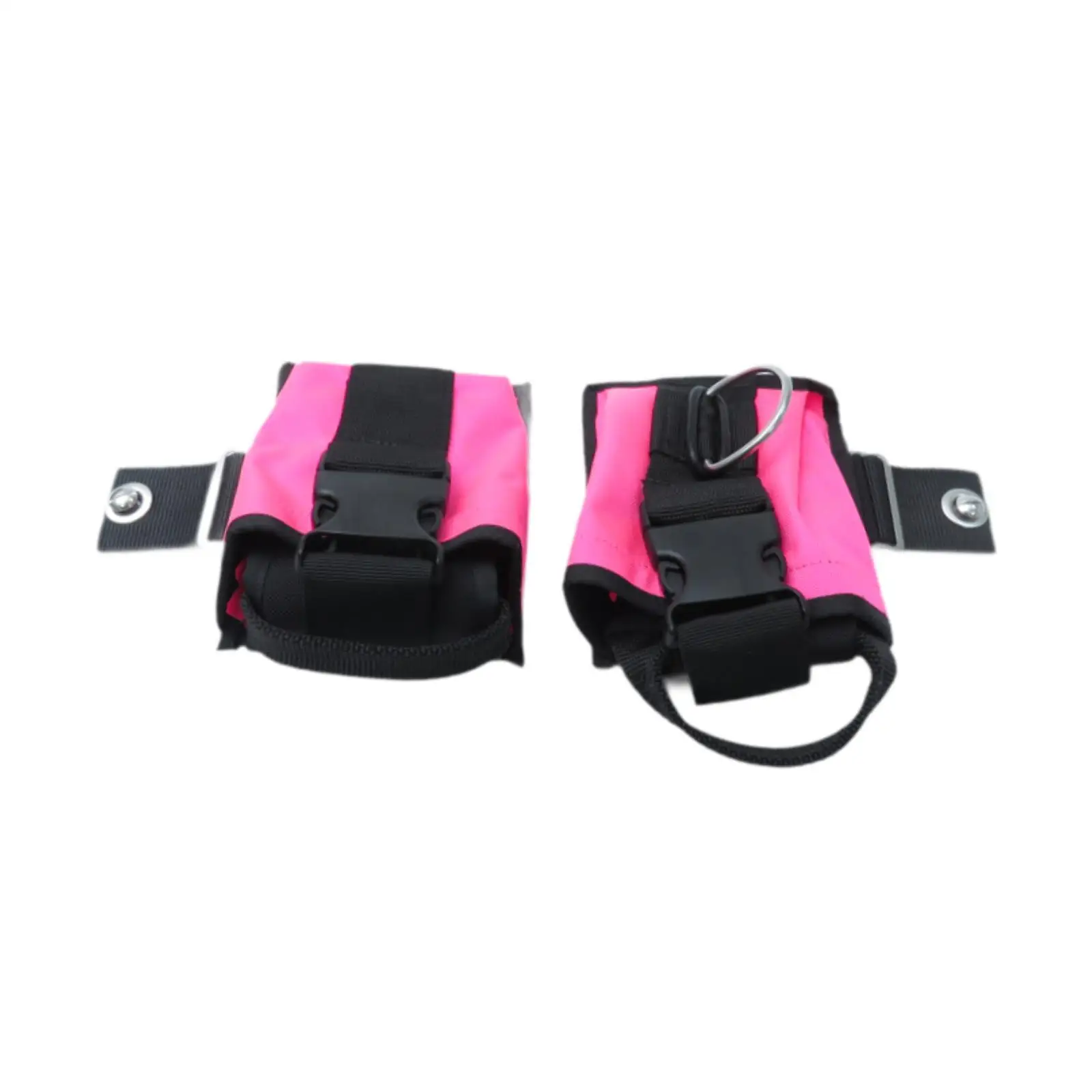 

2 Pieces Scuba Diving Weight Belt Pockets Counterweight Pockets Diver Carriers Nylon Holders Portable Gear Diving Weight Bags
