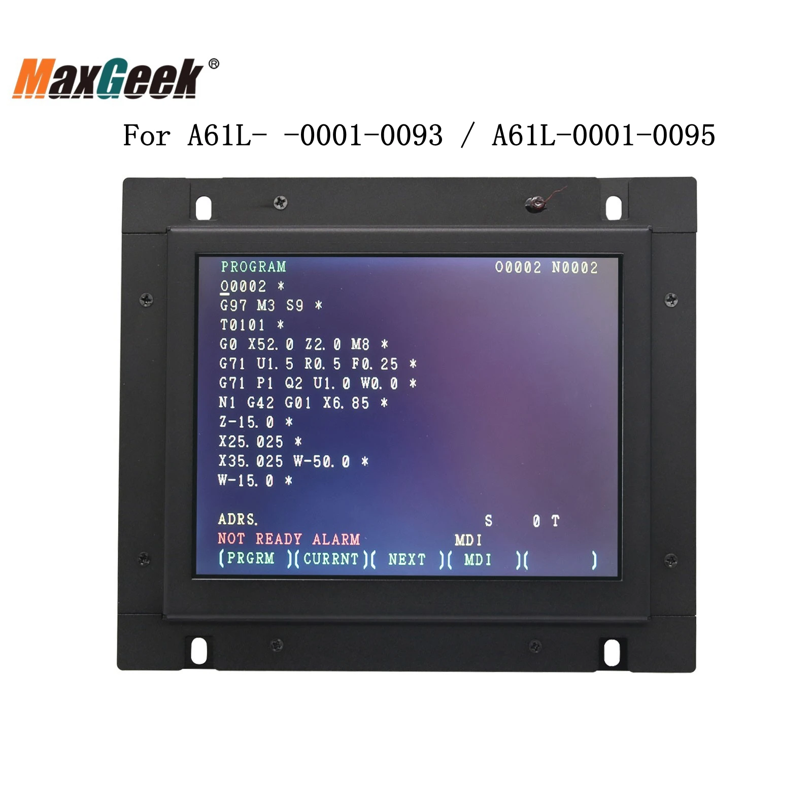Monitor de Display Lcd Industrial para Substituir Fanuc Crt Antigo A61l0001-0093 d9 Mm11a Mdt947b2b A61l-0001-0095 D9cm-01a