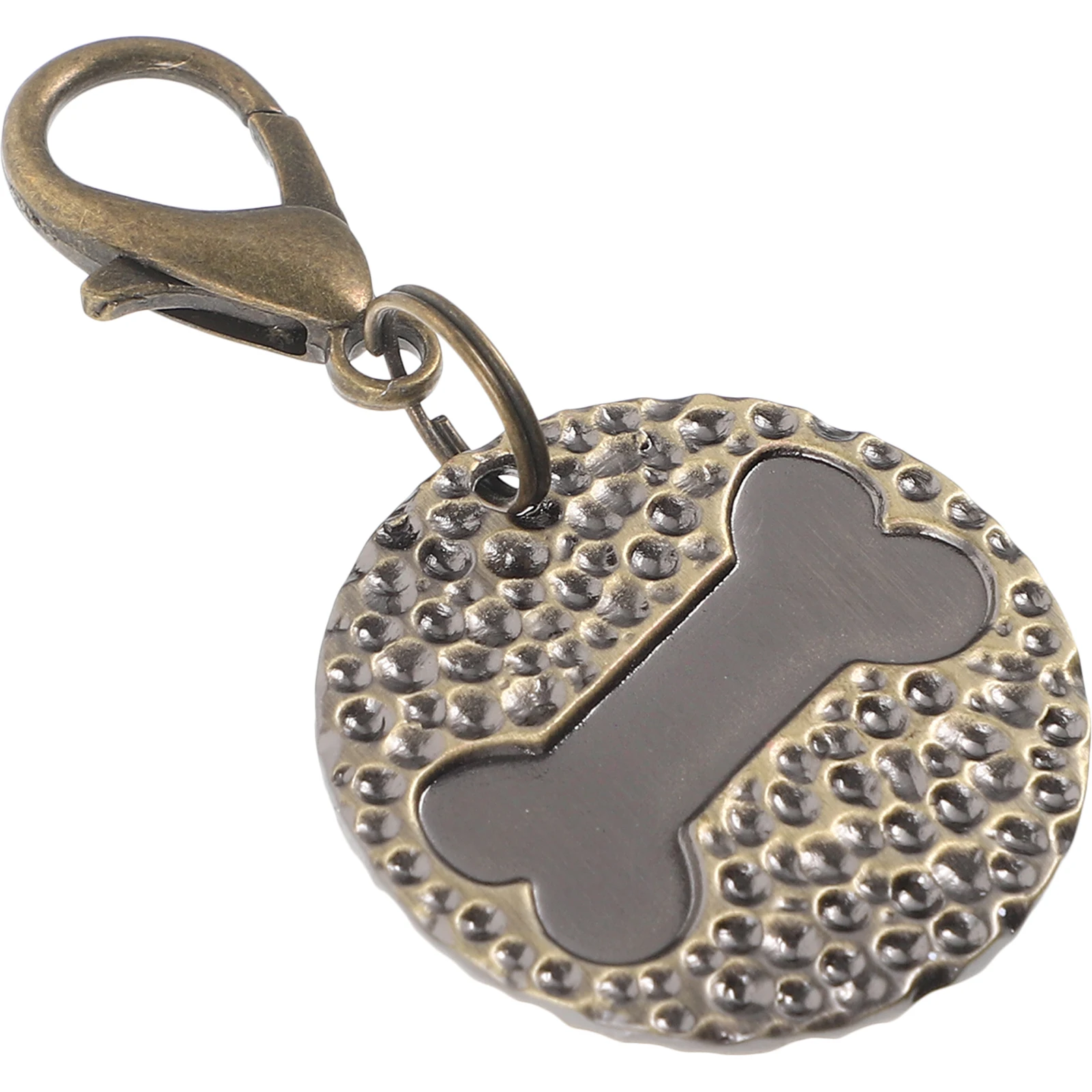 

Customizable Id Engraved Name Anti-Loss Metal For Cat Dog Puppy Kitten Diy Name Supplies Engraved Round No Burrs Tag Easy