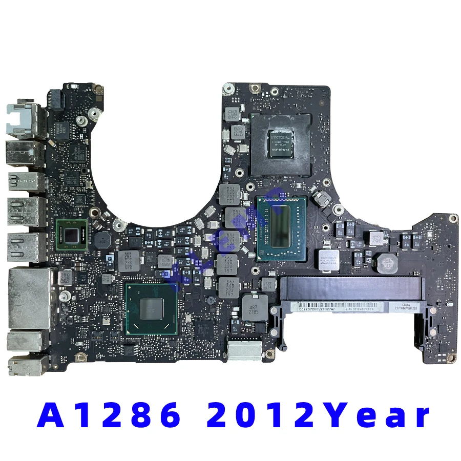 Originele A1286 Moederbord 820-2850-A/B 820-2915-A/B 820-3330-B Voor Macbook Pro 15 "Logic Board 2008 2009 2010 2011 2012 Jaar