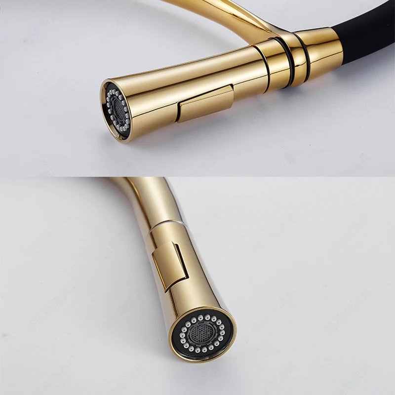 2 Functions Kitchen Pull Out Faucet Sprayer Nozzle Water Saving Bathroom Basin Sink Shower Spray Head Water Tap Faucet Filter