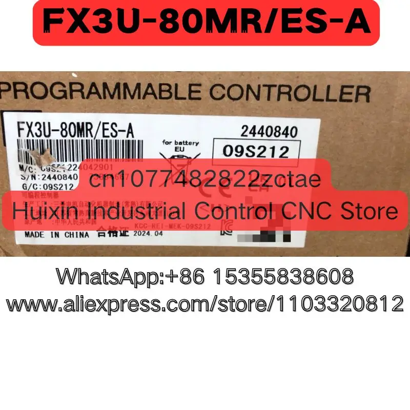 Brand New Original FX3U-80MR/ES-A FX3U-80MR ES-A Programmable Controller
