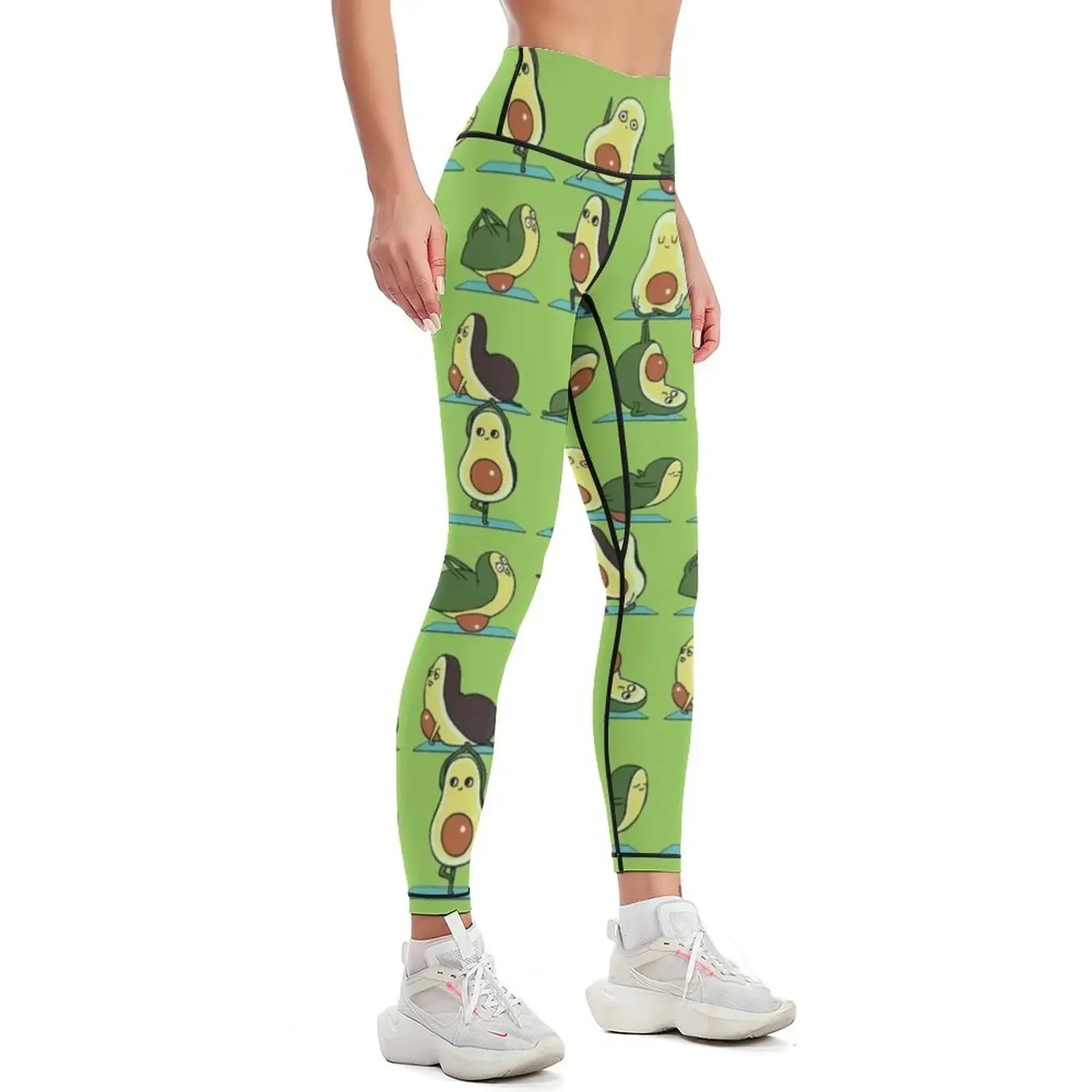 Avocado Yoga Leggings legging pants raises butt active wear sports tennis for Women's fitness Womens Leggings