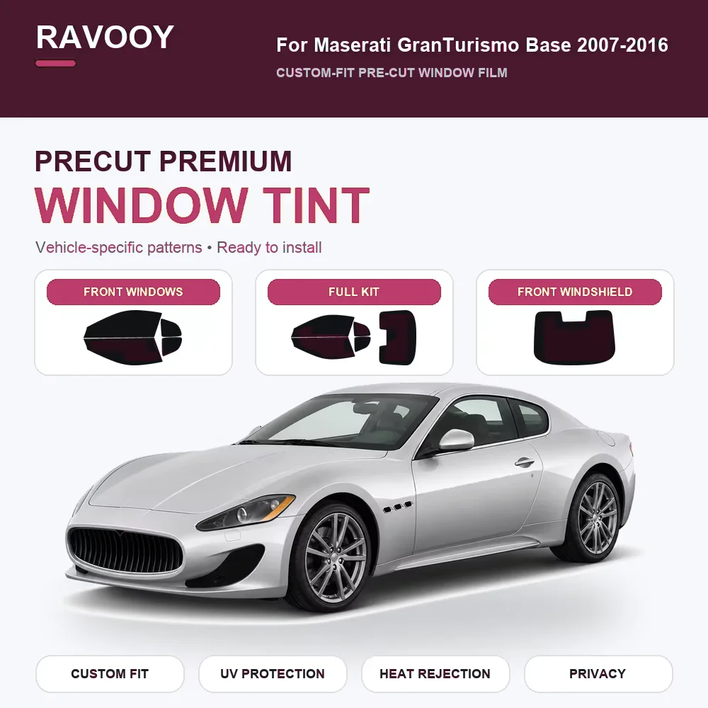 premium-precut-window-tint-kit-front-rear-windows-rear-windshield-for-maserati-granturismo-base-2007-2016-nano-ceramic-film