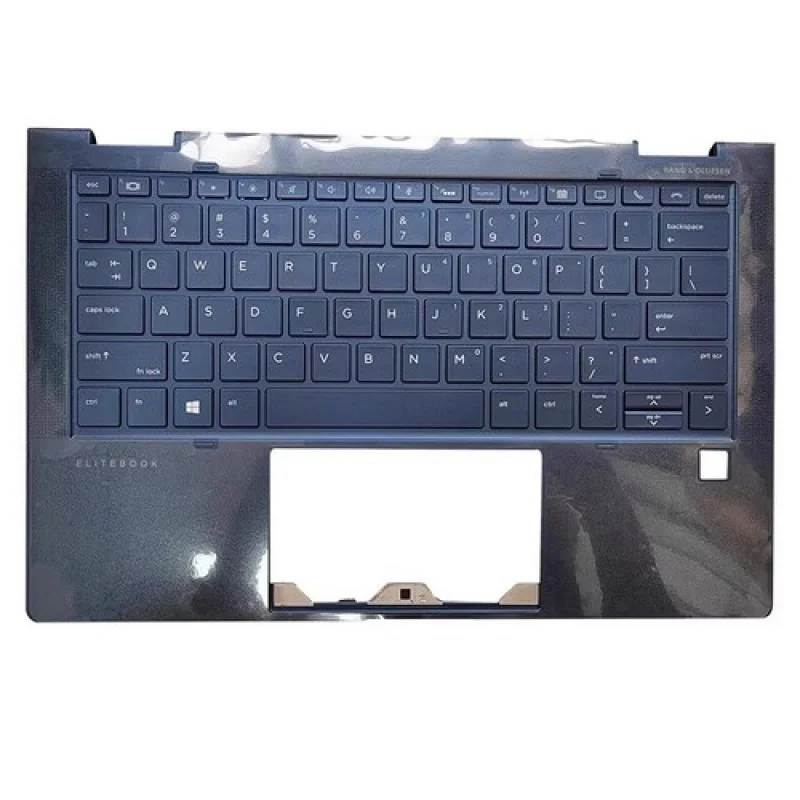 

A++ Новый верхний чехол с упором для рук, клавиатура с подсветкой в США для HP Elite Dragonfly G2 L74117-001