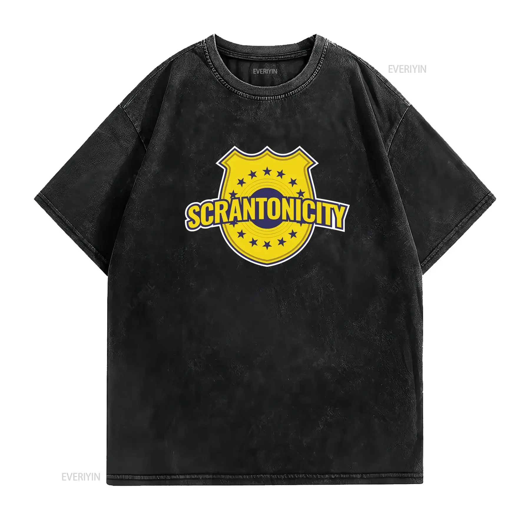 Scrantonicity T Shirt Drummer   vintage Washed Stretched graphic Breathable Comfortable fashion streetwear homme Unisex