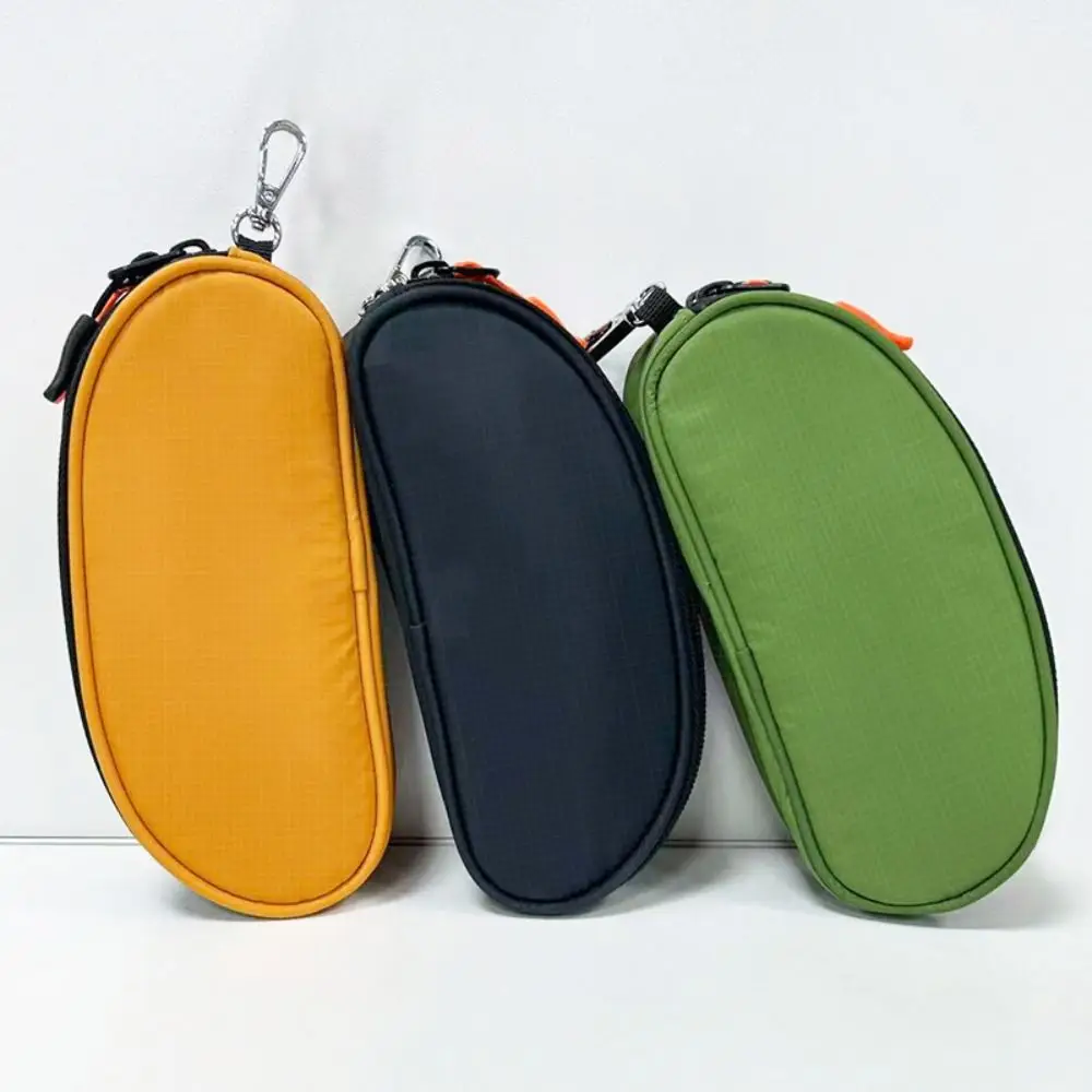 Portable Double-layer Glasses Organizer Large Capacity Cloth Eyewear Storage Bag Anti-splash Water Anti-scratch