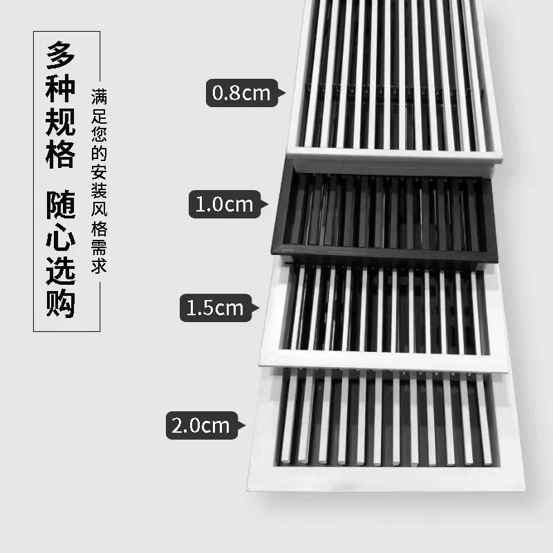 Customization Floor Air Grill Hvac Removable Metal Ventilation Air Floor Register Vents rejilla ventilacion air vent cover