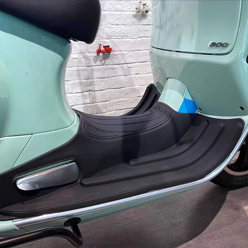 ゴムペダルフットパッドベスパ GTS300 GTS 300 GTV 300 GTV300 ペダルパッドゴムマット滑り止めマットオートバイアクセサリー