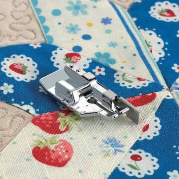 Quilting Foot Silver Metal Quilting Accessory Precise Quarter Seam Guide Patchwork Fit Brother Low Shank