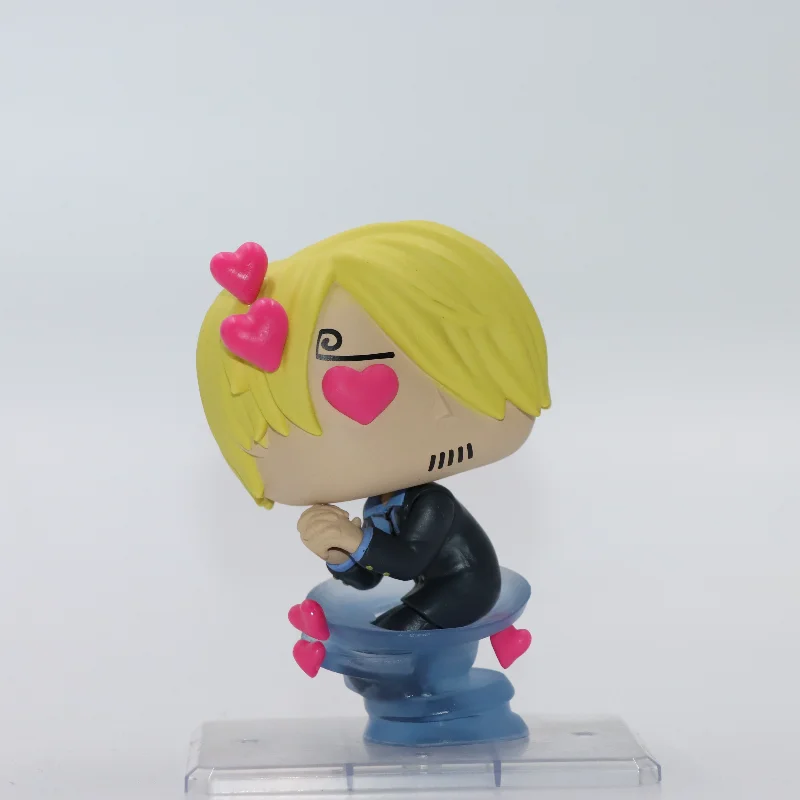 Original Funko Pop One Piece Sanji Action Anime Figur Vinyl Figur Figur Modell Spielzeug Geschenk für Kinder Sammeln Schreibtisch Dekor