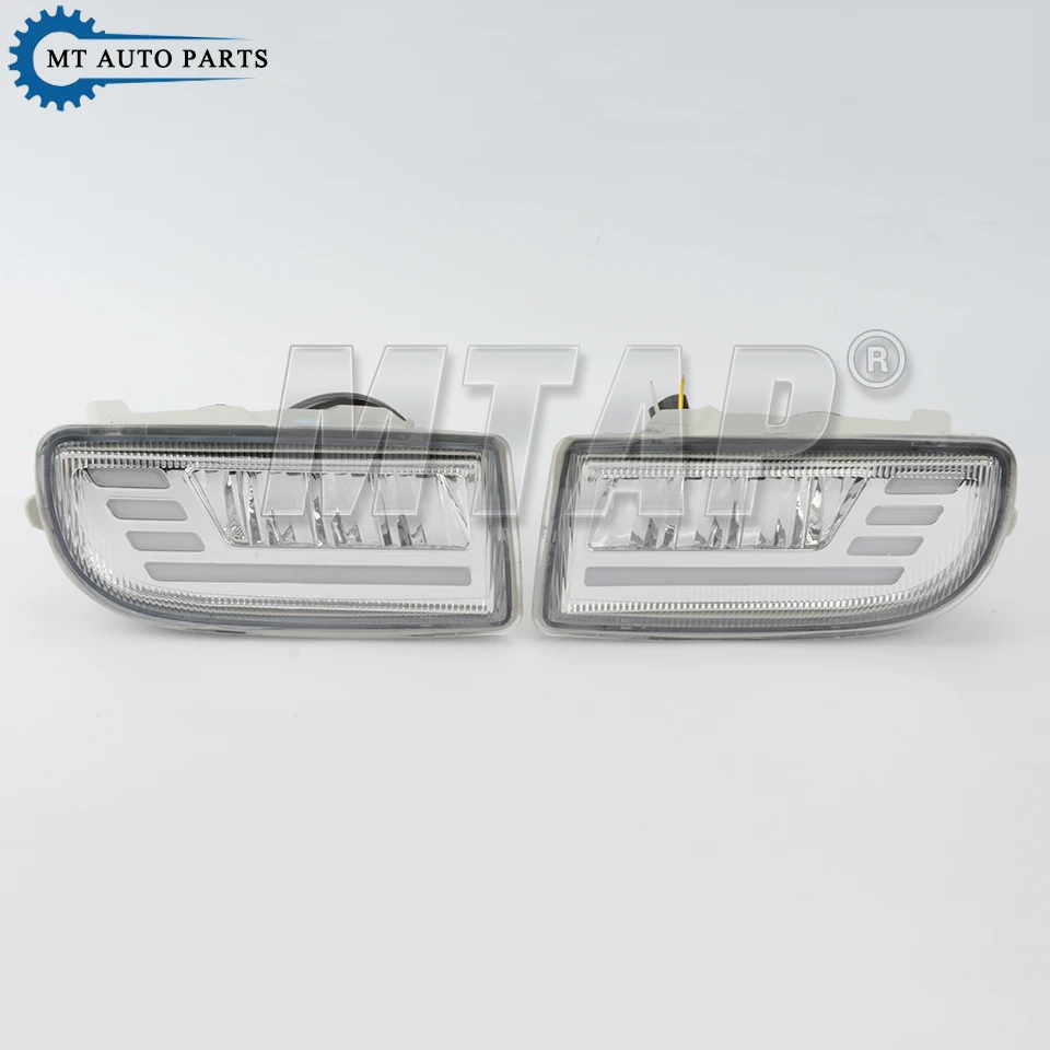 Car Accessories Front Bumper Fog Light Fog Lamp LED For Toyota LAND CRUISRE LC100 1998-2008 FZJ100 HDJ100 4500 4700 4.5L 4.7L