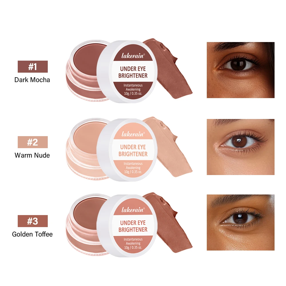 Skin Corrects Brightens Dark Under Eye Brightener Conceal & Brighten Circles Nourishes Nude Tan Colors Concealer Makeup