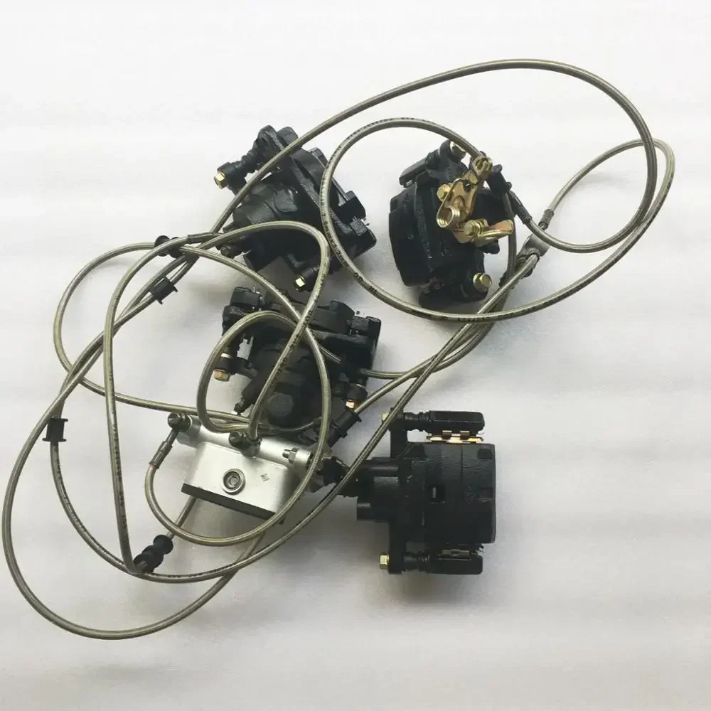 

Renli 1100cc 1500cc 1100 1500 500 Go Kart Buggy Brake Caliper Kit Master Cylinder Brake Pads Adrenaline Buggy Parts.