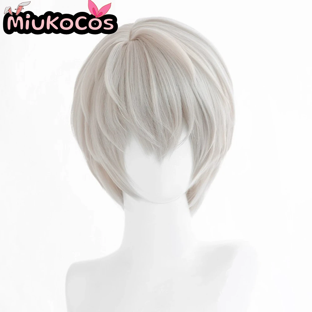 재고 있음 Fluffy Trap Xavier 코스프레 가발 MiukoCosplay Game Love and Deepspace Cosplay