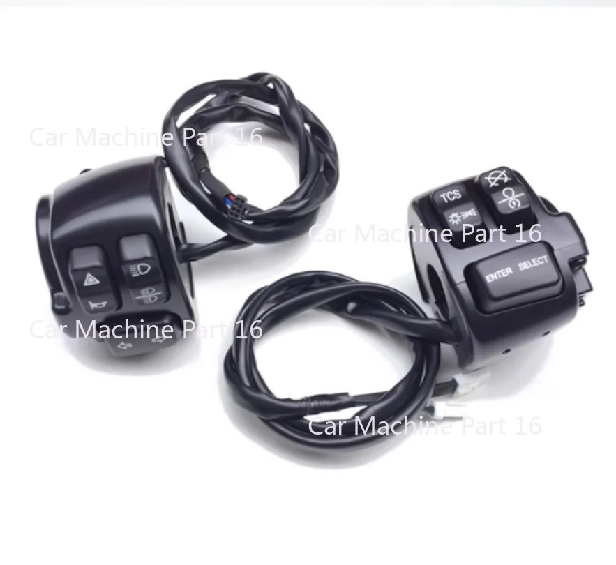 for Qjmotor Srv600v QJ600-12B Motorcycle Left right Switch Headlights Turn Steering Start Trumpet Switch