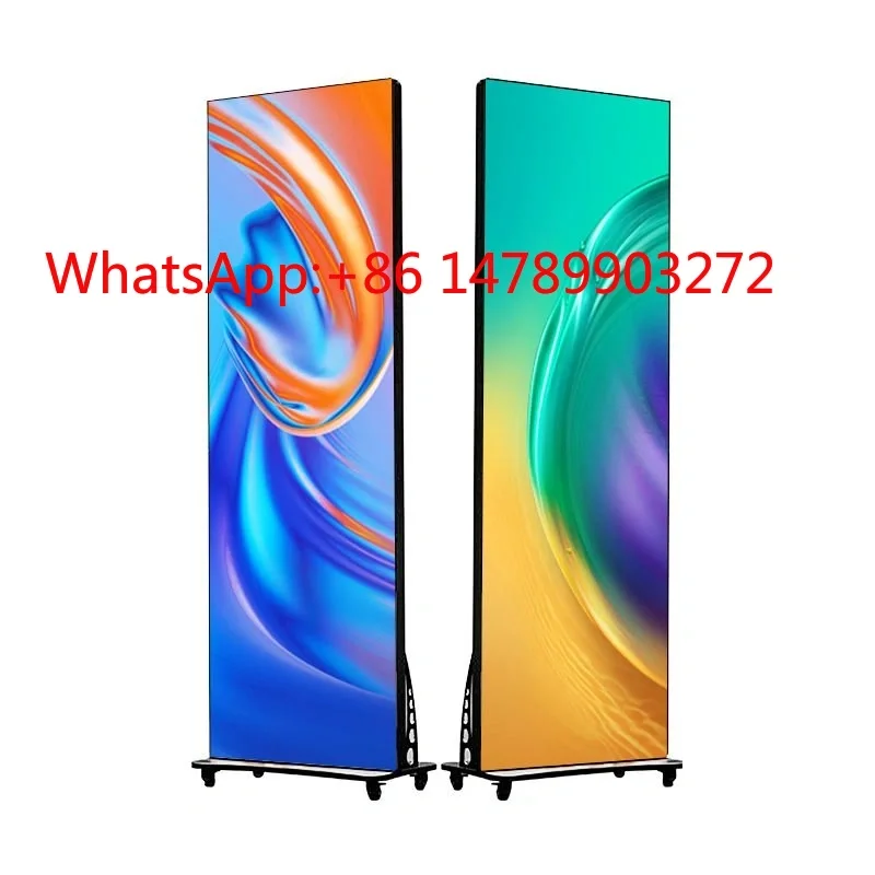

WiFi Connected LED Poster Stand Multifunctional Indoor Digital Advertising Equipment