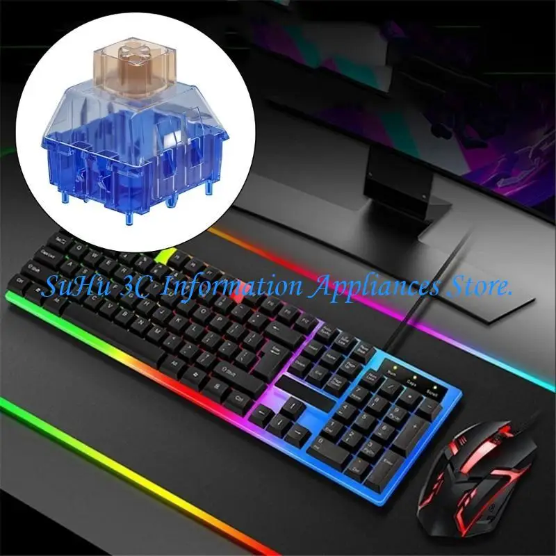 

J0MB Silents Switches Whale Lonely Island Keyboards Switches Linears 60g 45g
